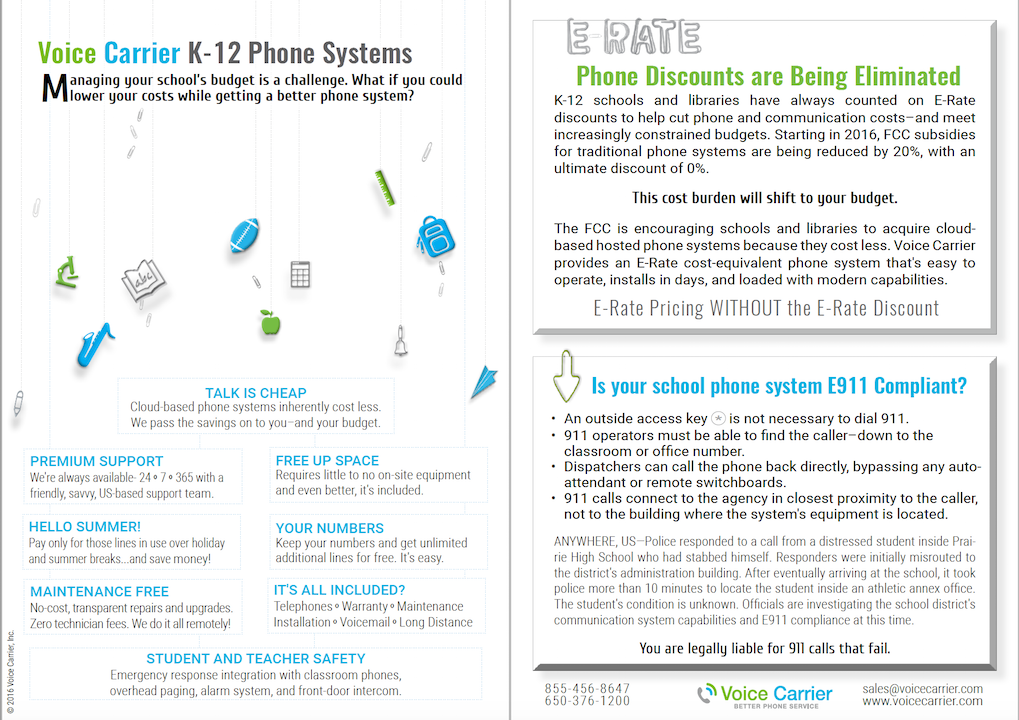 K-12 Telephone System